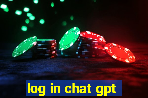 log in chat gpt